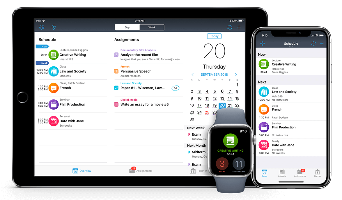 iStudiez Pro for iOS - Best App for Students